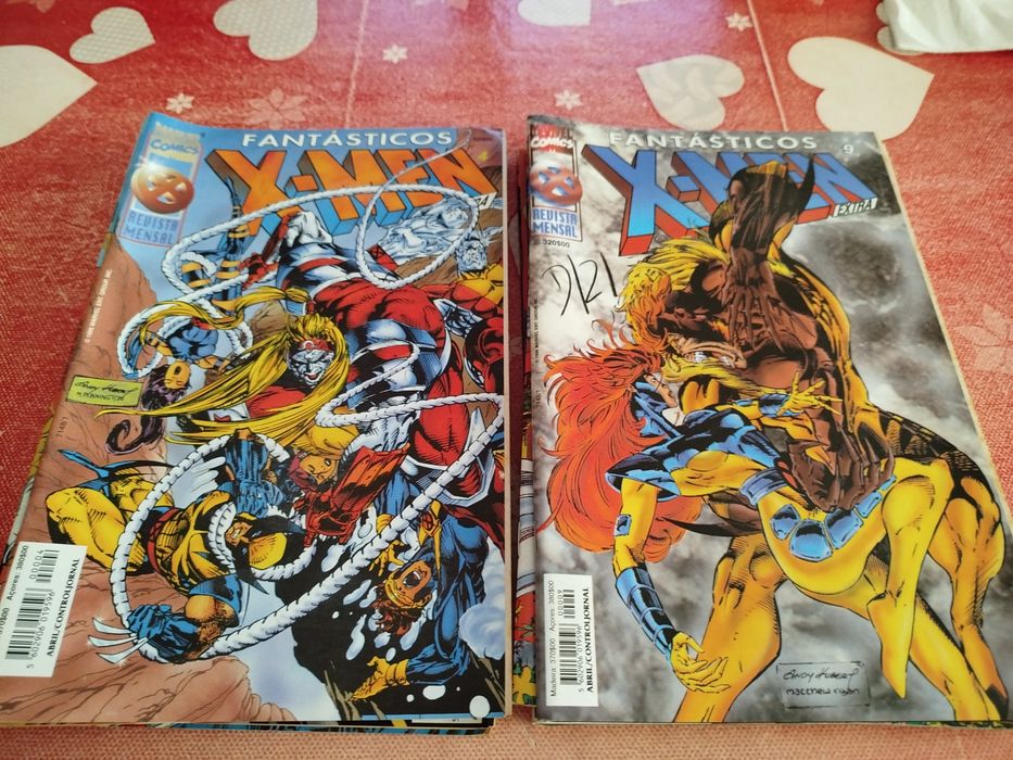 MEGA LOTE X-MEN (43 Revistas) | Anos 90 Ed. Abril Portugal (Inclui 2x Nº1!)