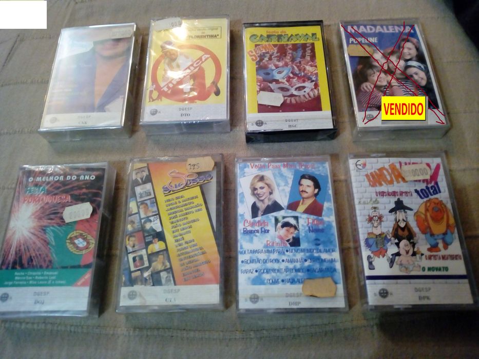 Cassetes Musica Portuguesa/Brasileira/Internacional-diversos titulos