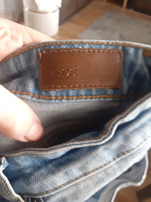 Spodenki dżinsowe asos