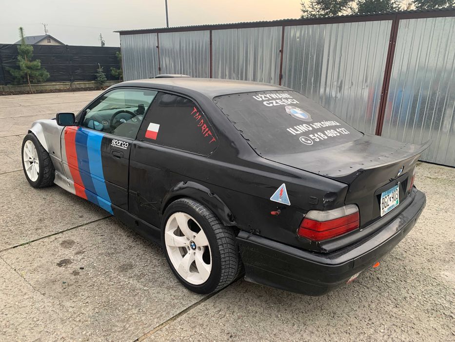 DRIFT CAR BMW E36 coupe M50B25nv TURBO / 1.0 bar / 450 KM / 600 NM
