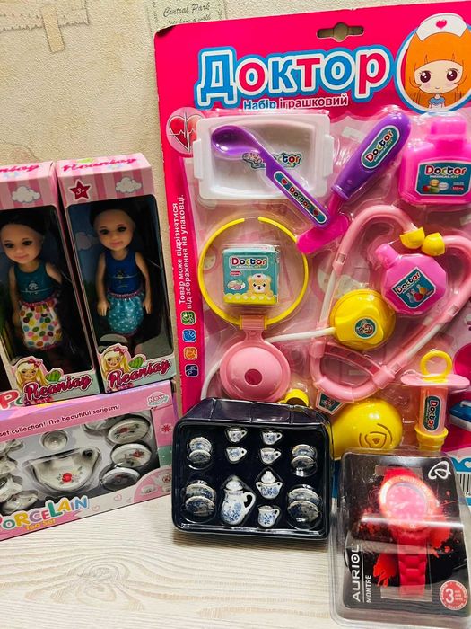 Набор игрушек для девочки 6в1, НОВЫЙ
