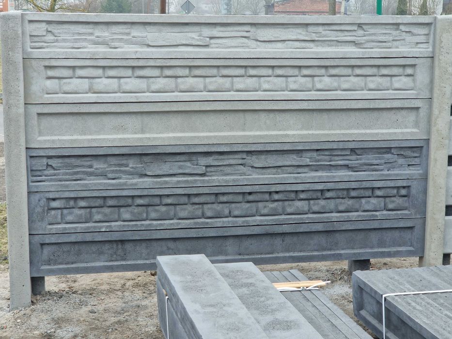 Podmurówka betonowa do ogrodzenia panelowego