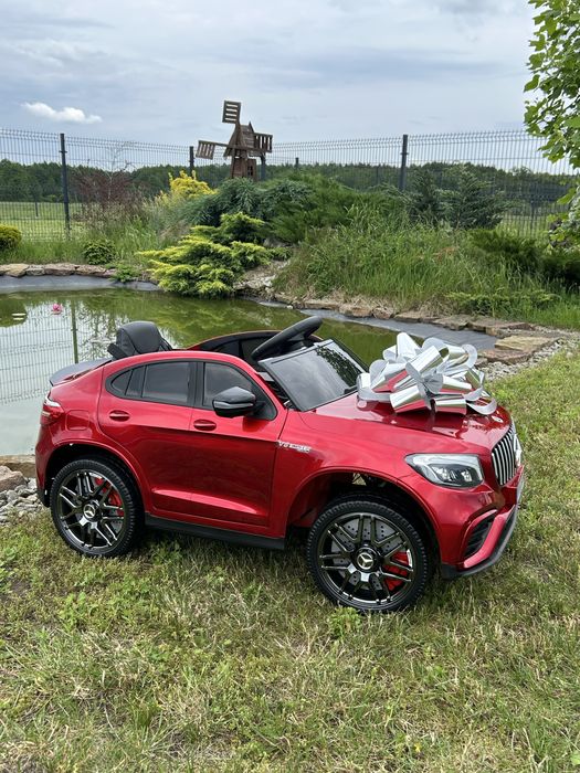 Auto na Akumulator Mercedes GLC 63S 4x4 180Watt Bordowy Lakier Tablice