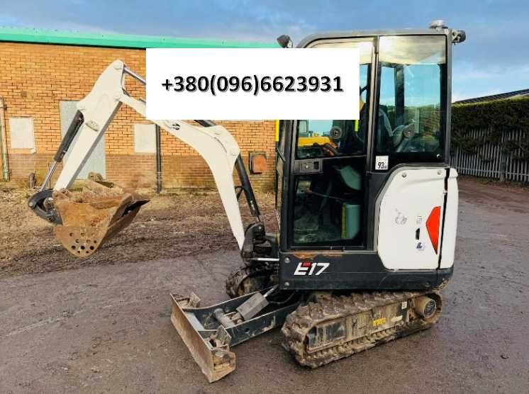Міні екскаватор BOBCAT E17 *759 ГОДИН*РІК 2022*