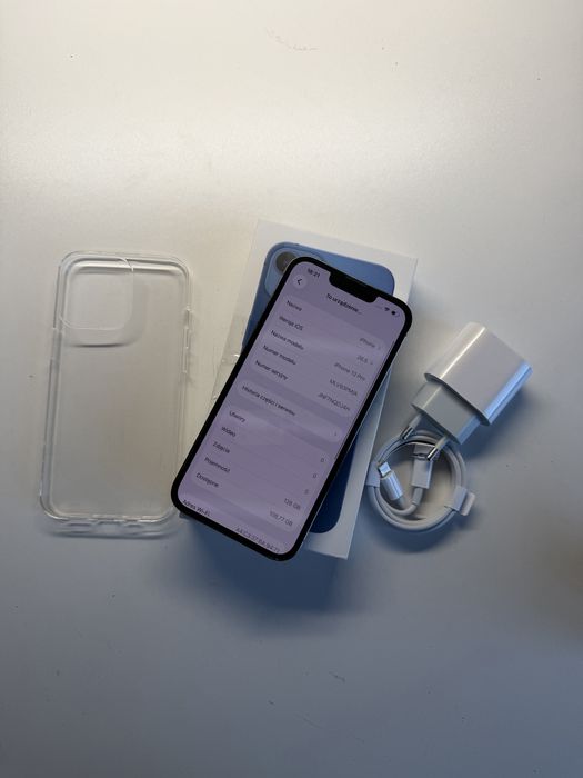 iPhone 13 Pro 128gb czarny bateria 100% komplet