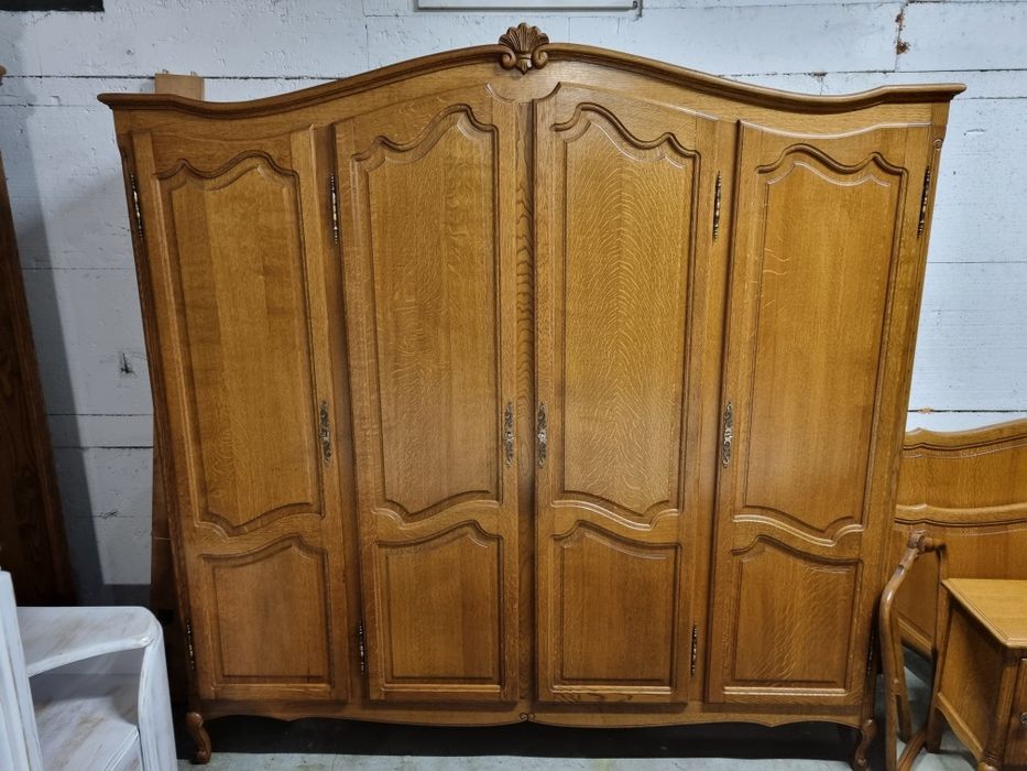 szafa dębowa ludwik garderoba