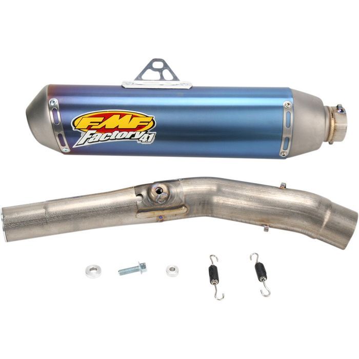 ponteira de escape fmf q4 slip-on muffler aluminum honda crf 250