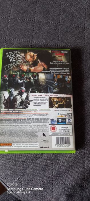 Splinter cell conviction xbox 360