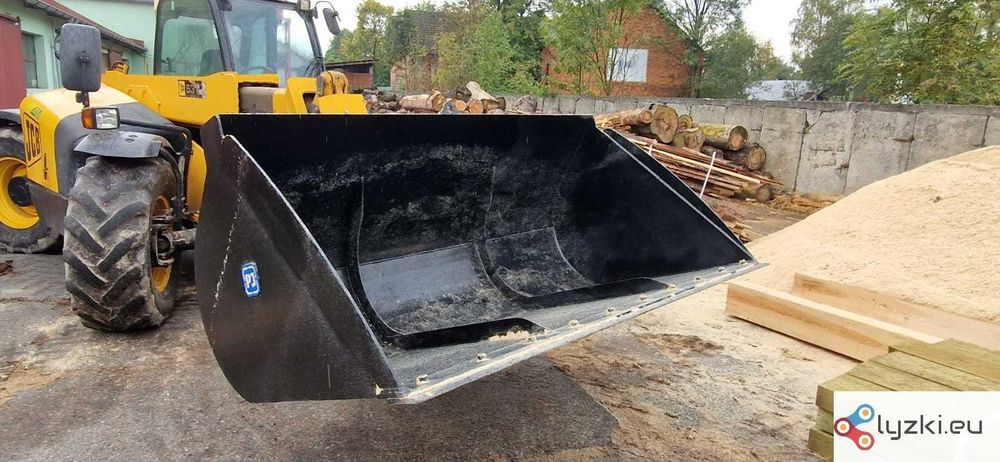 Łyżka szufla 2,5m3 zbożowa 2,5m3 JCB QFit Manitou Merlo 2x lemiesz