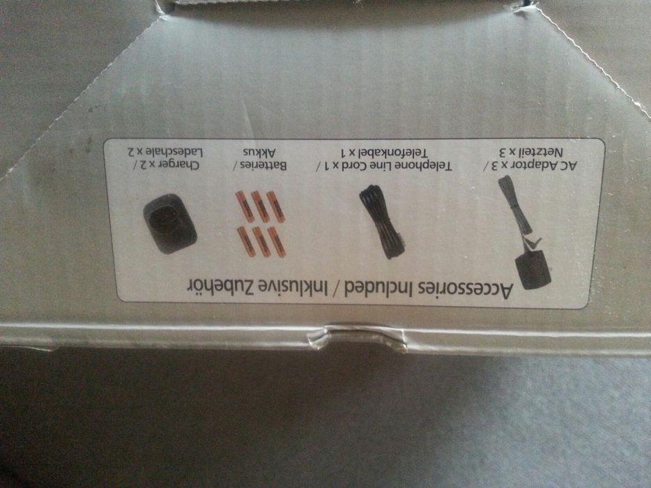 Telefon stacjonarny Panasonic z sekretarka