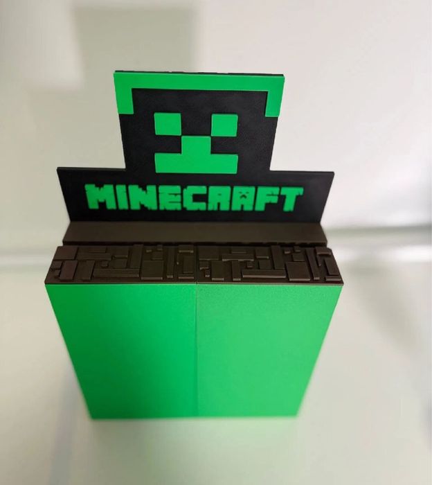 Стенд Minecraft ‼️Поличка для фігурок Kinder Майнкрафт Кіндер