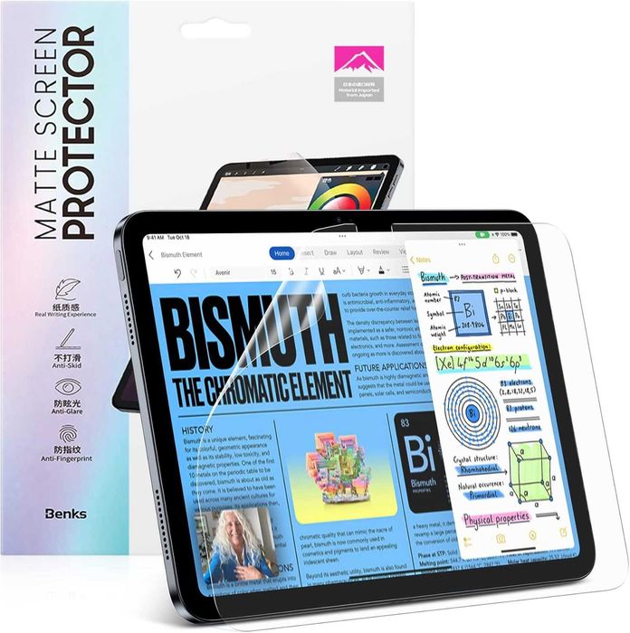 BENKS matte screen protector folia matowa iPad Air 11 2024 / 2025 1szt