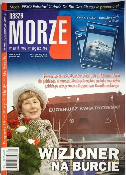 Nasze Morze Nr 2 (26) Luty 2008 | miękka okładka