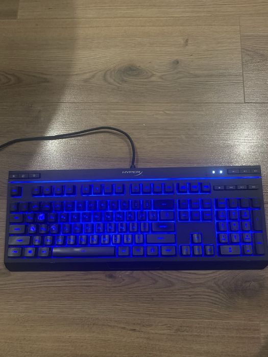 Клавіатура дротова HyperX Alloy Core RGB Membrane Gaming USB