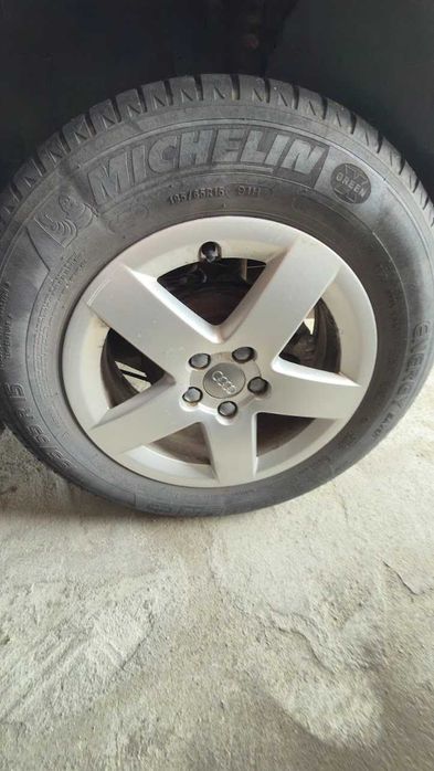 Alufelgi 15" 5x100 z oponami letnimi 4szt.