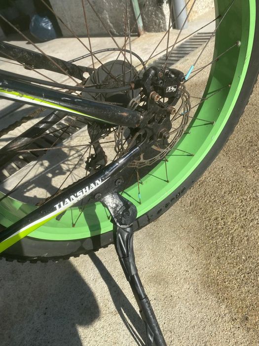 Bicicleta aro 26 jantes largas fatbike