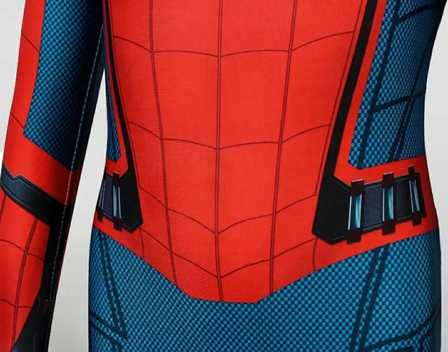 [NOVO] Fato Homem Aranha Homecoming Spiderman Cosplay