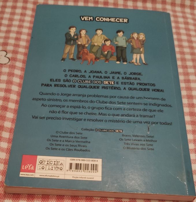 Livro Juvenil Coleção Os Sete Enidy Blyton Usado