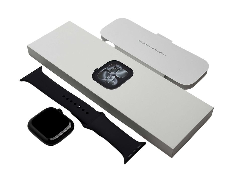 Apple Watch Series 11 (GPS, 46mm) - Jet Black Aluminium Black Sport Band A3333 (Outlet)