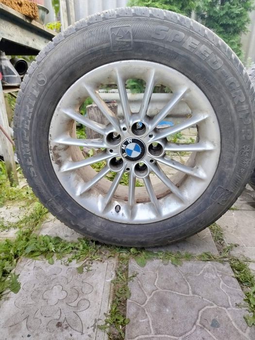 Продам диски R 16 для BMW 5×120 з зимовою гумою 225/55 в гарному стані