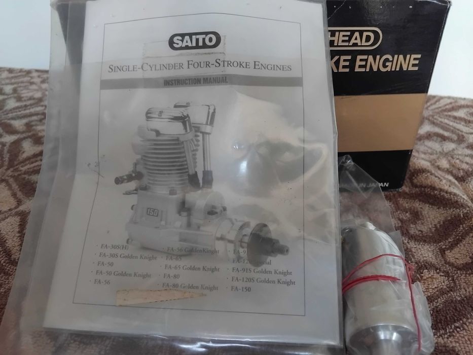 Motor Saito FA-150 quatro tempos novo