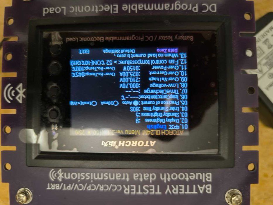 DL24MP Тестер постійного струму 150 Вт електронне навантаження USB 25А
