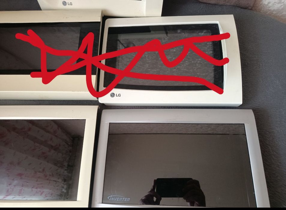 Двери для микроволновок за все 11штук 600 гривен