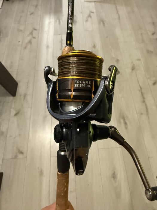 Wędka feeder Daiwa + kołowrotek Daiwa