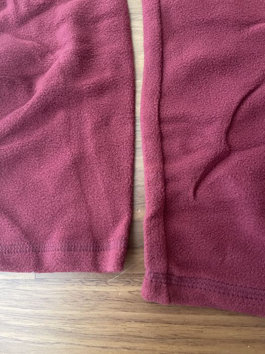 Camisola polar com gola redonda vermelha Modalfa