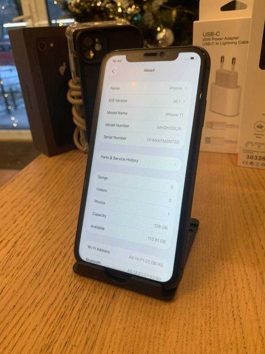iPhone 11 128GB - Bateria 100% - Stan Idealny - Gwarancja
