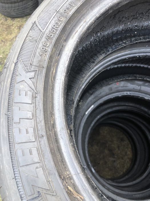 195/55-16 opony letnie komplet zetex dunlop