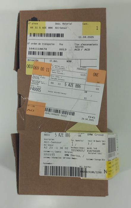 ACC sensor radar distância Bmw original