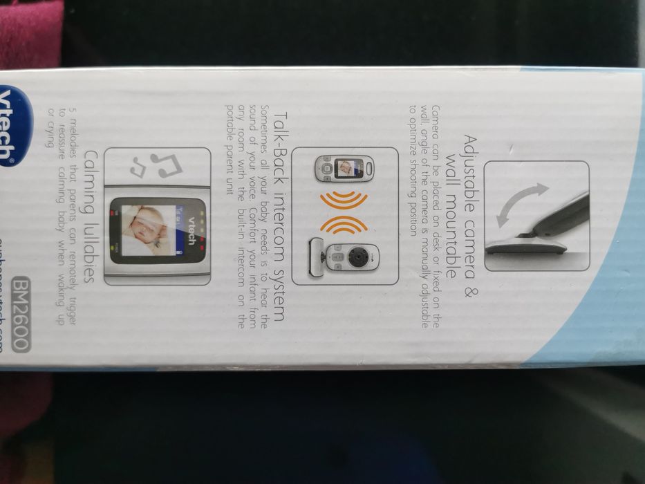 Zestaw 2 kamer elektroniczna niania VTech kolor