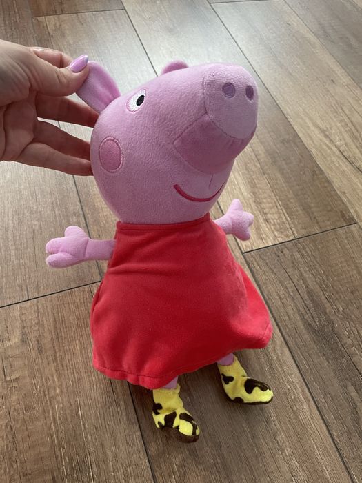 Świnka Peppa maskotka z dźwiękiem 24 cm