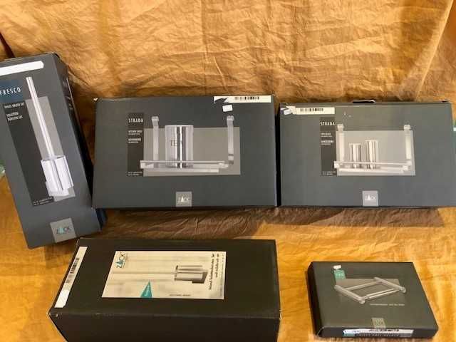 utilidades e peças decorativas para a casa, tudo novo com 50% de desconto