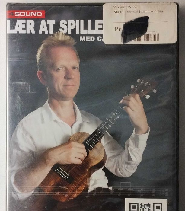 DVD nauka gry na ukulele po duńsku