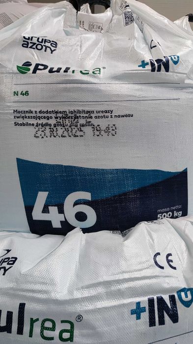 Mocznik 46%N z inhibitorem ureazy BB 500 kg - cena brutto !
