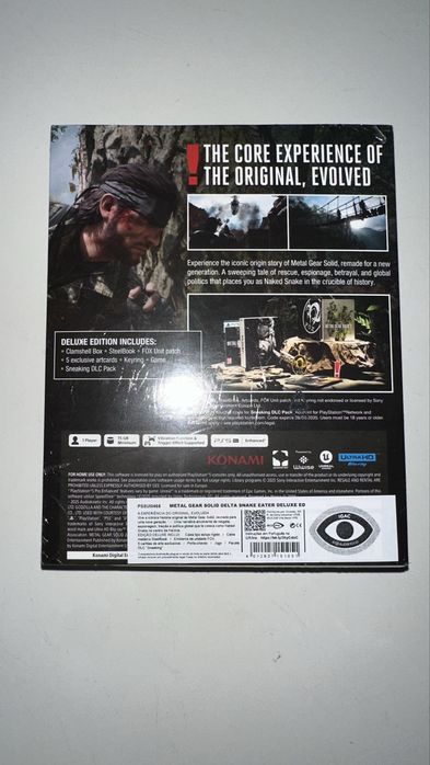 Metal gear solid snake eater delta deluxe edition ps5