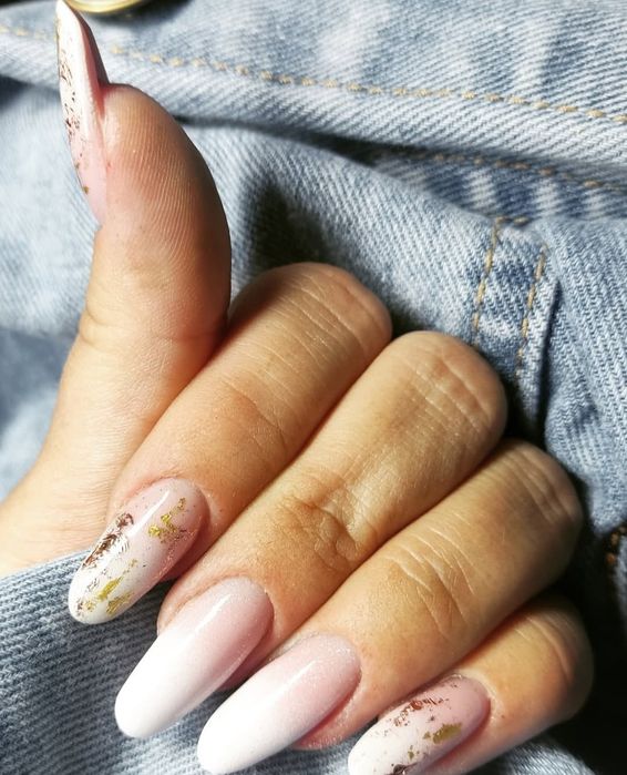 Paznokcie żelowe hybrydowe przedłużanie paznokci z dojazdem