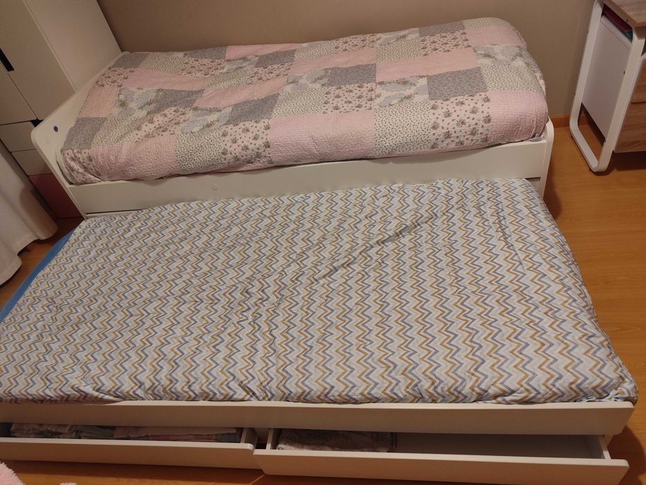 Vendo cama dupla IKEA