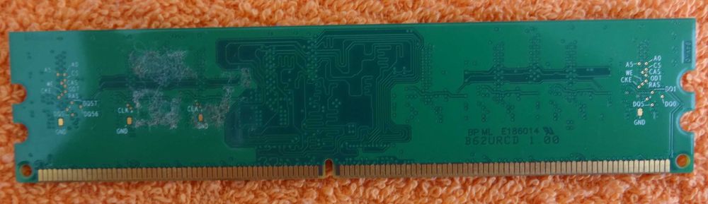 Memória RAM 1GB DDR2 Corsair64739225601283123