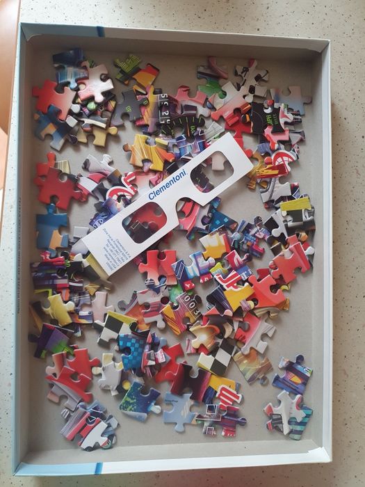 Puzzle 3D vision  104 elementy. Disney Pixar Cars