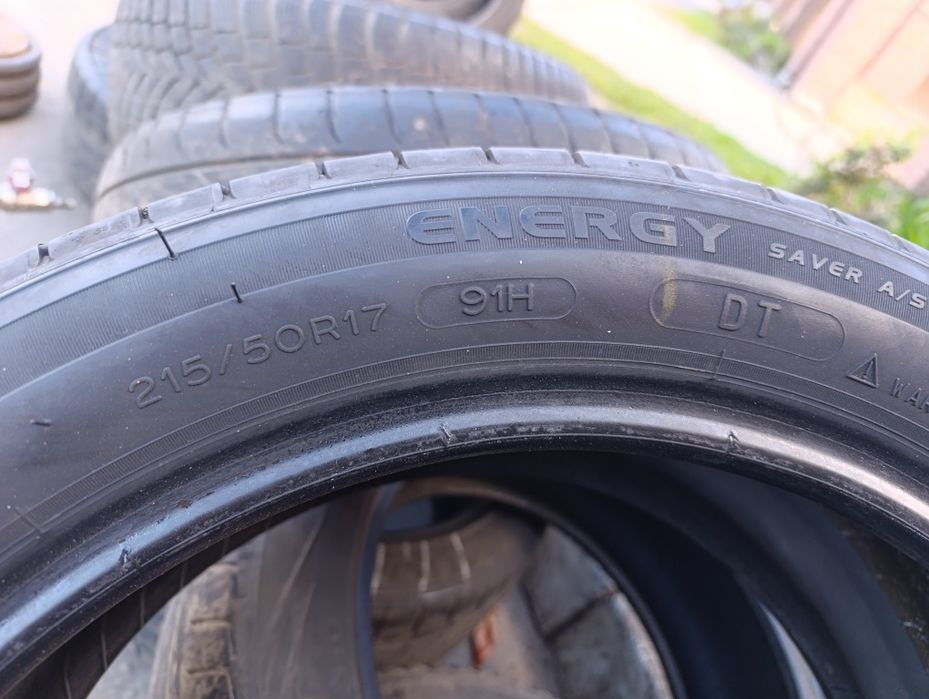 215/50/R17 Michelin пара літніх шин