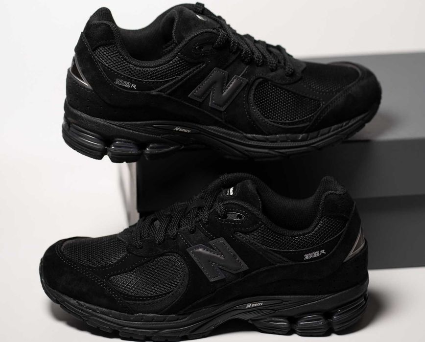 Мужские кроссовки New Balance 2002R U200278J Black черные Оригинал 40-47.5