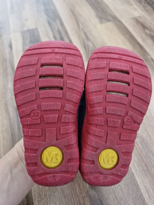 Kapcie do przedszkola - żłobka, roz.22