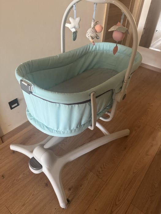 Chicco Baby Hug Aquarelle + materac + tacka, odbior osobisty Gdynia