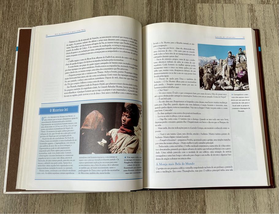 Livro: "No tecto do Mundo"