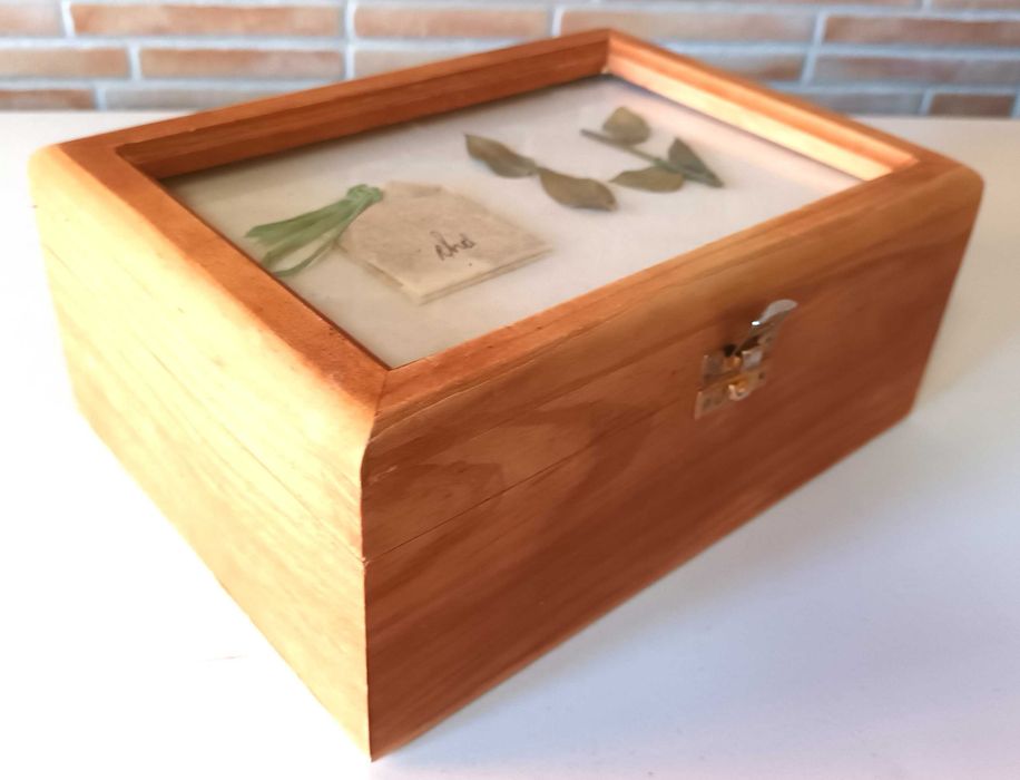 Caixa de Chá Madeira