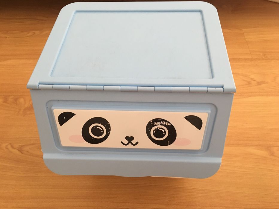 Caixa panda arrumacao