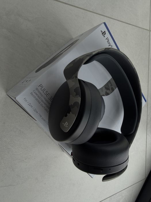 Sony pulse 3d grey camo